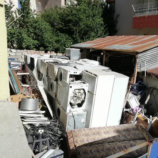 Yerinde Hurda Alımı tartım ve yükleme